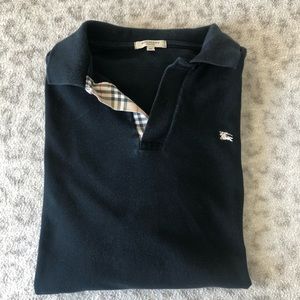 Burberry men’s short sleeve polo